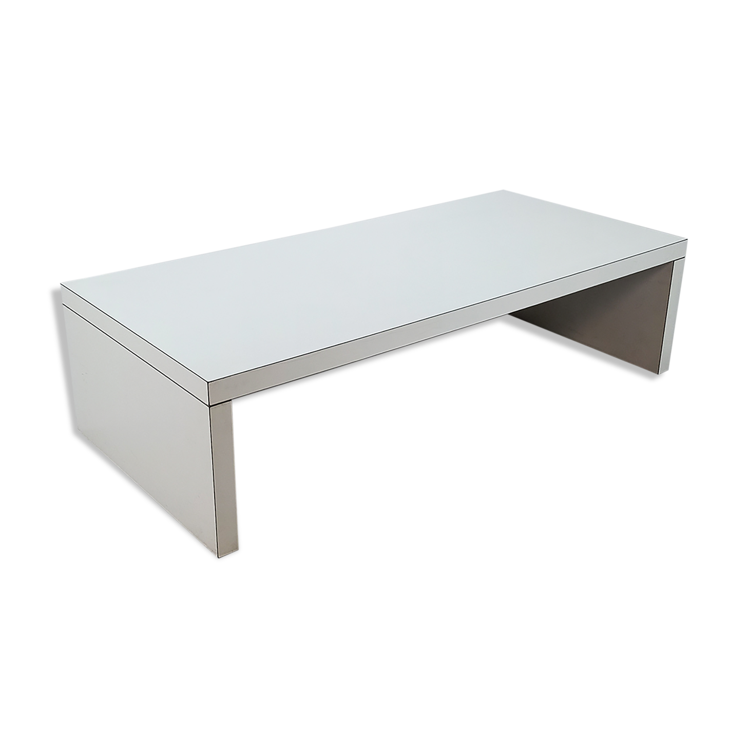 Minimalistic postmodern coffee table, 1970s