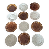 Set of 12 plates