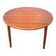 Henning Sorensen table à manger extensible en palissandre années 60