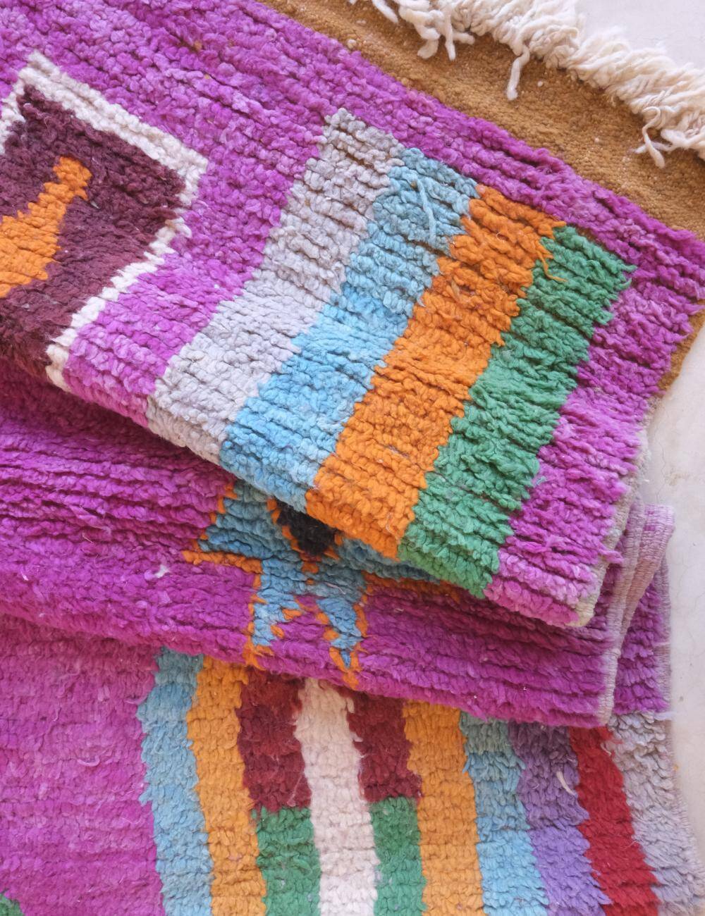 Colorful Berber Rug - 319 x 203 cm