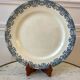 round dish A&C Salins Burgundy model late 19th century