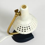 Very nice Mid Century Modern metal bedside lamp with adjustable shade