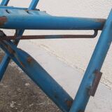 Metal folding chair