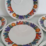 Set of 6 Villeroy & Boch gourmet plates - Acapulco model