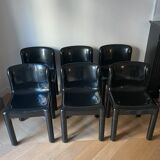 Set of 6 chairs 4875 by Carlo Bartoli for Kartell