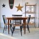 Table repas extensible en teck 1970