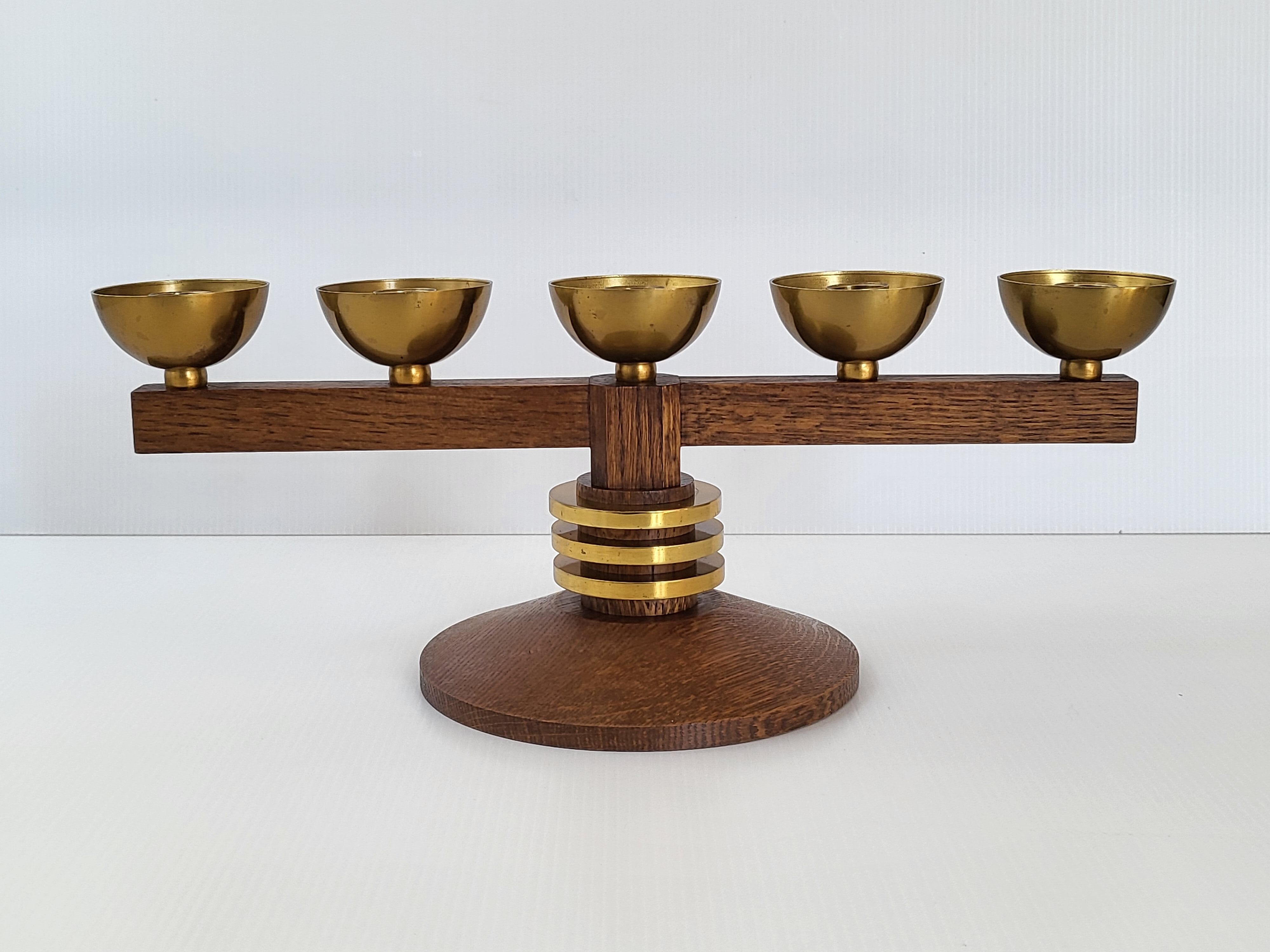 Pair of vintage candelabras 1970