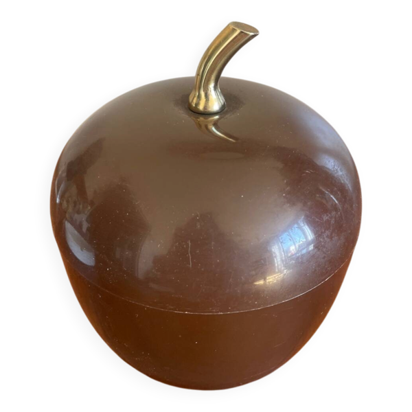 Seau à glace pomme marron