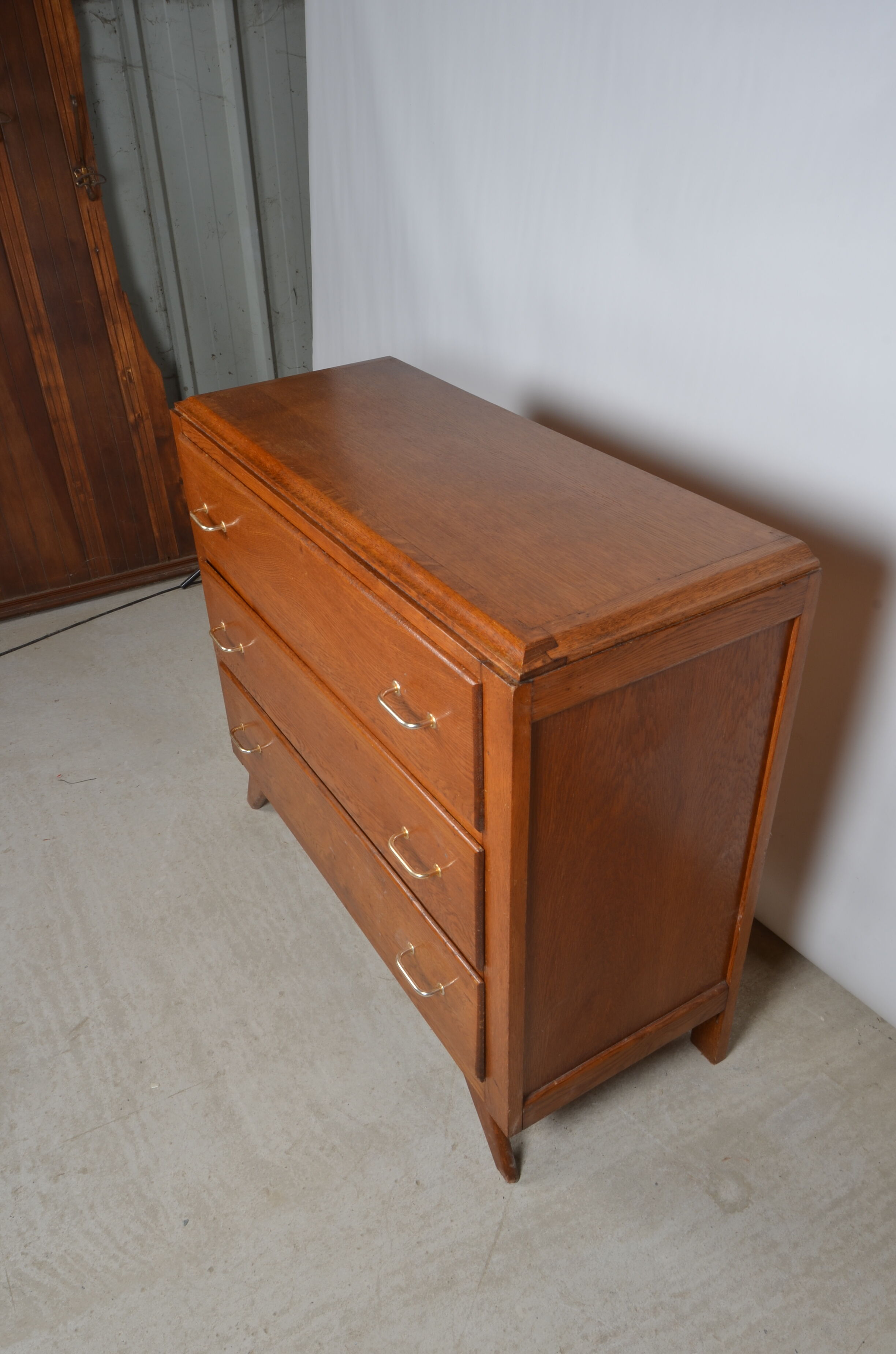 Chest of drawers compass feet 1950
