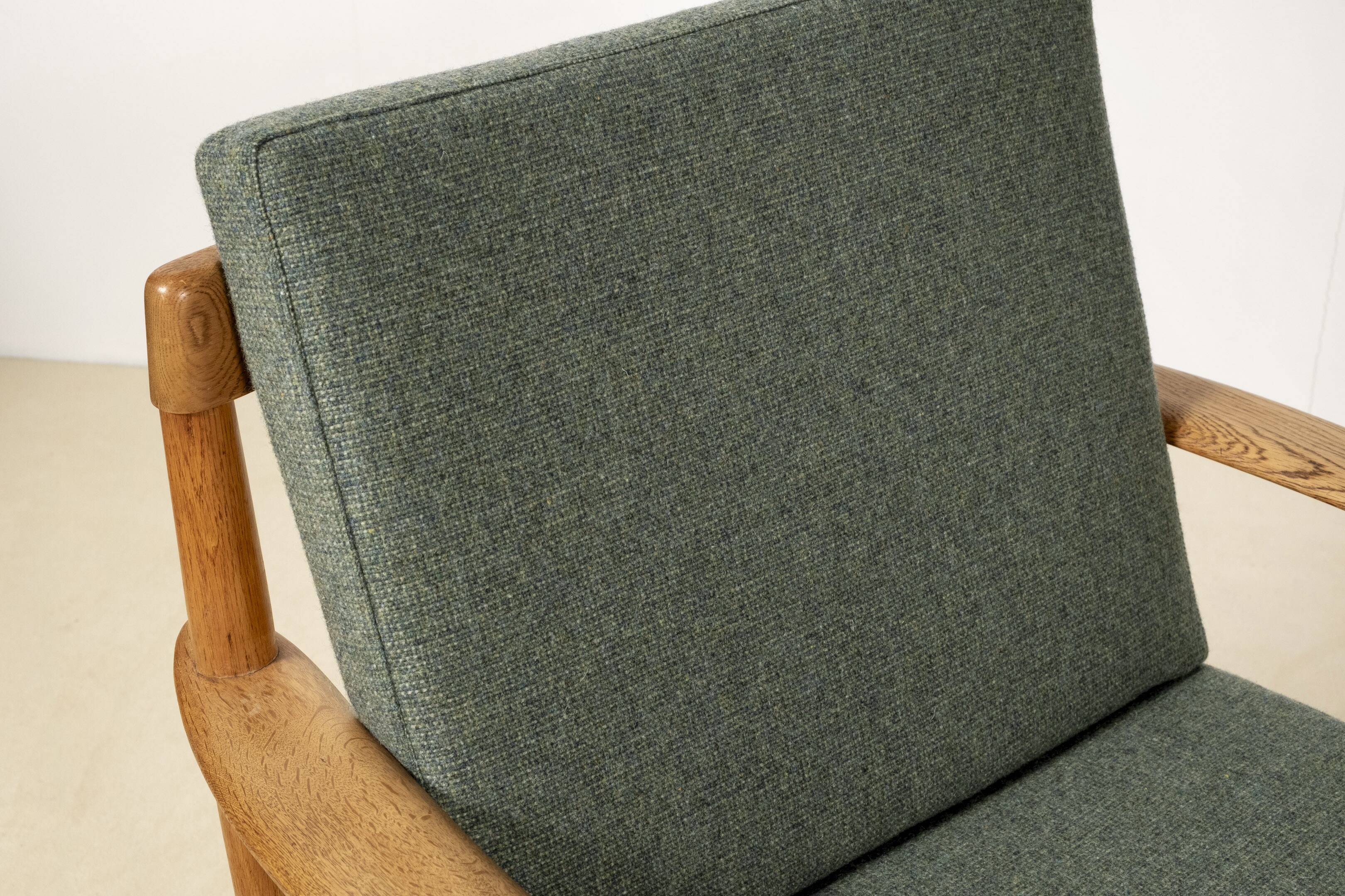 Grete Jalk Easy Chair Model PJ56 in Oak, 1950s Denmark
