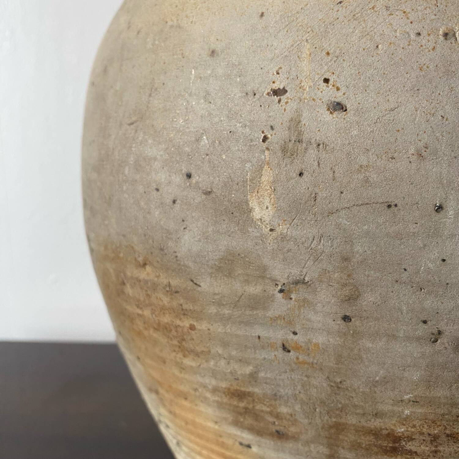 Large stoneware vase