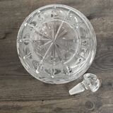 Antique cut crystal carafe