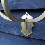 Antique Bronze and Brass 3 arm candle wall sconces Piano Organ fixtures French early 1900s can be re