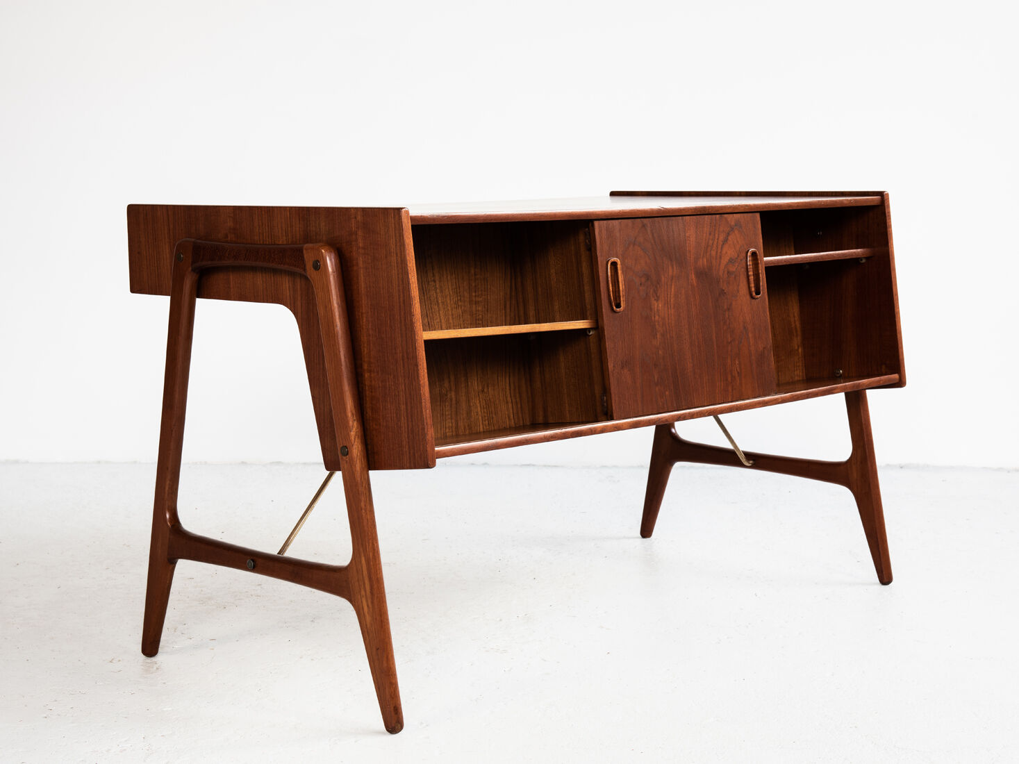 desk in teak by Arne Wahl Iversen