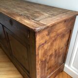 Buffet en bois ancien style campagne
