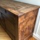 Old wooden buffet