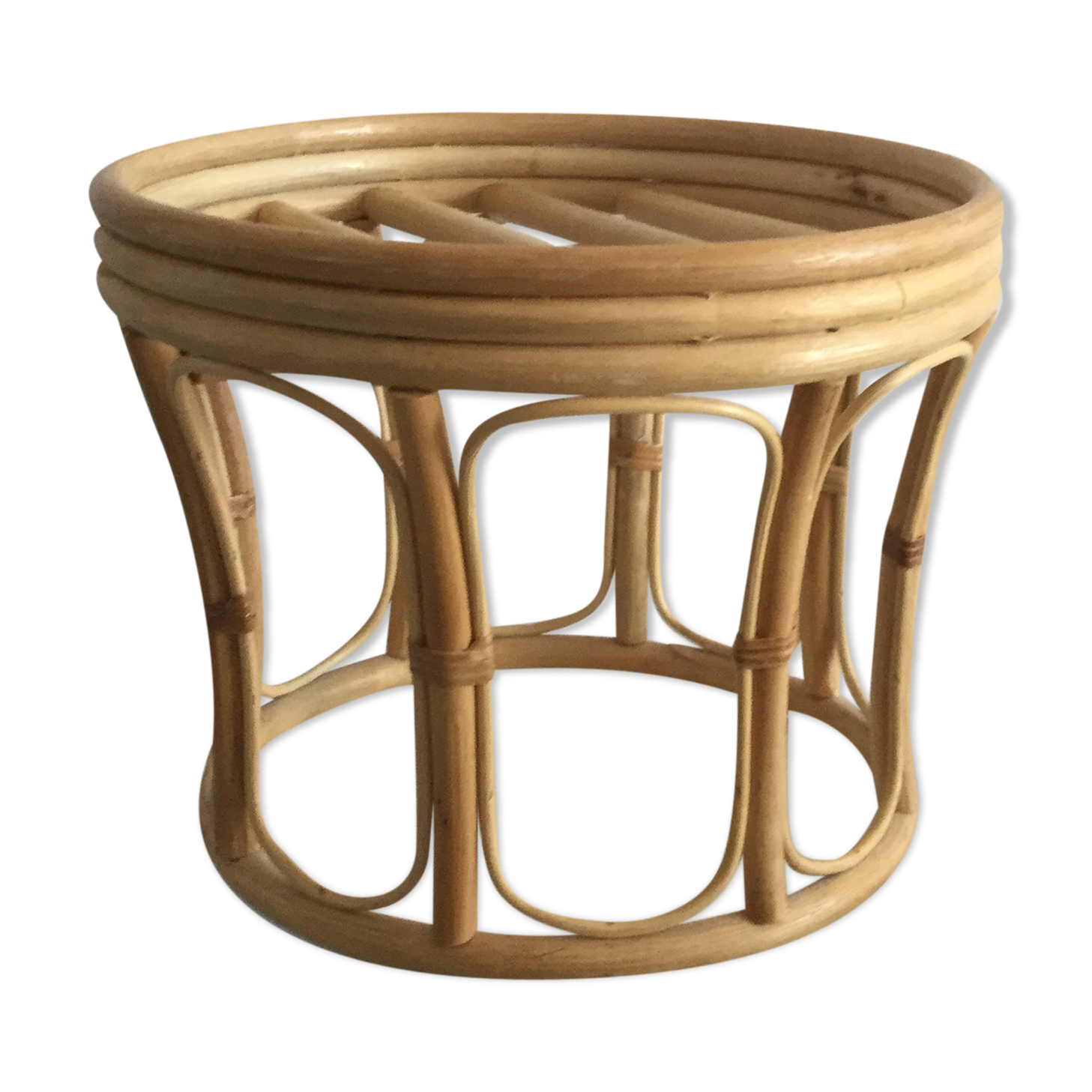 Ratin side table