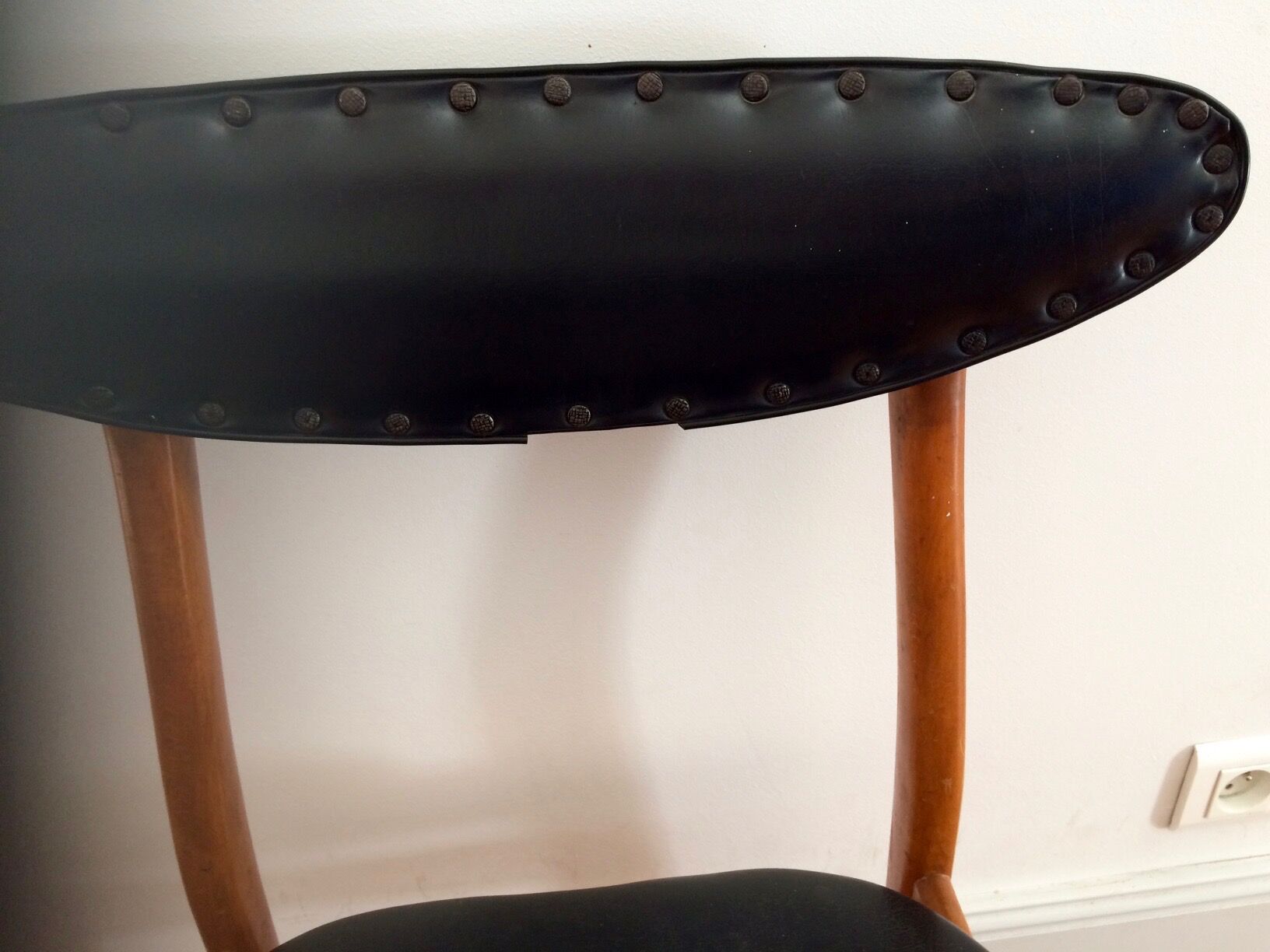 Series of four Scandinavian chairs