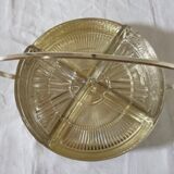 Silver metal dish