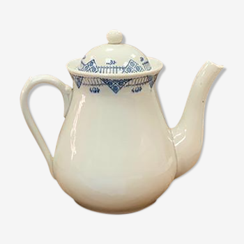Iron earthenware teapot Gien service Fontenay