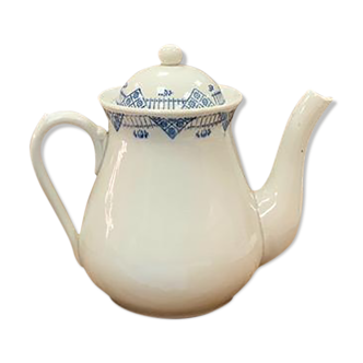 Iron earthenware teapot Gien service Fontenay
