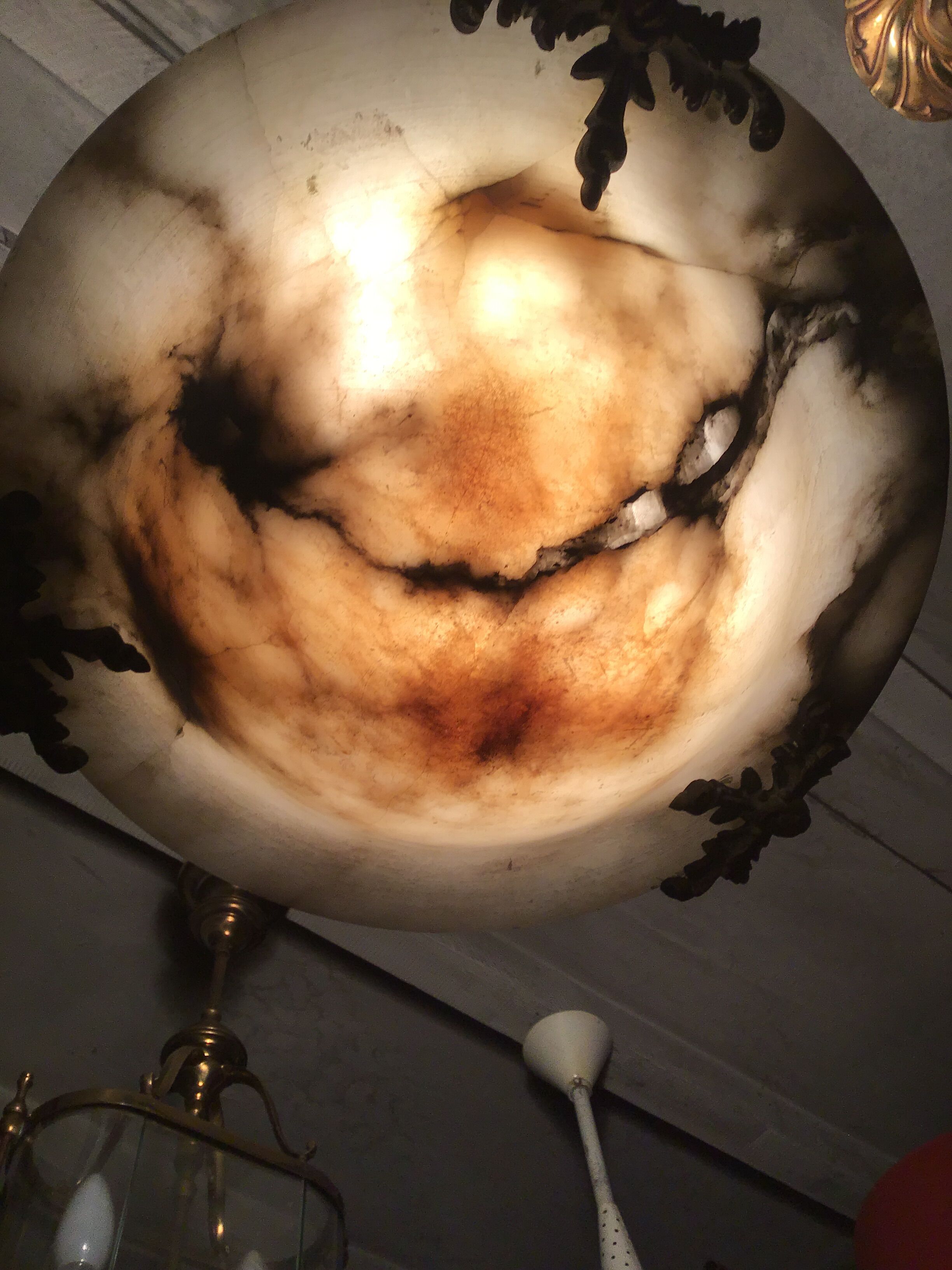 Alabaster style Louis XV Hanging