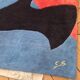 Modern rug 300x200 cubism style