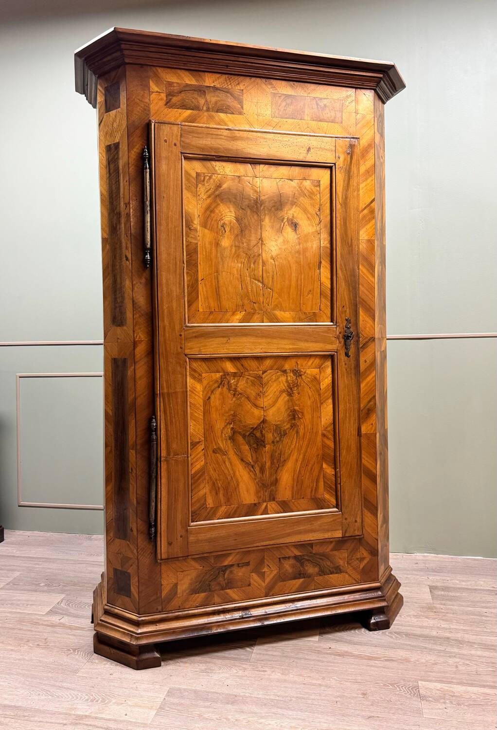 Bonnetière In Marquetry Louis XIV XVII Eme Century