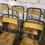 Set of 18 stella school chairs