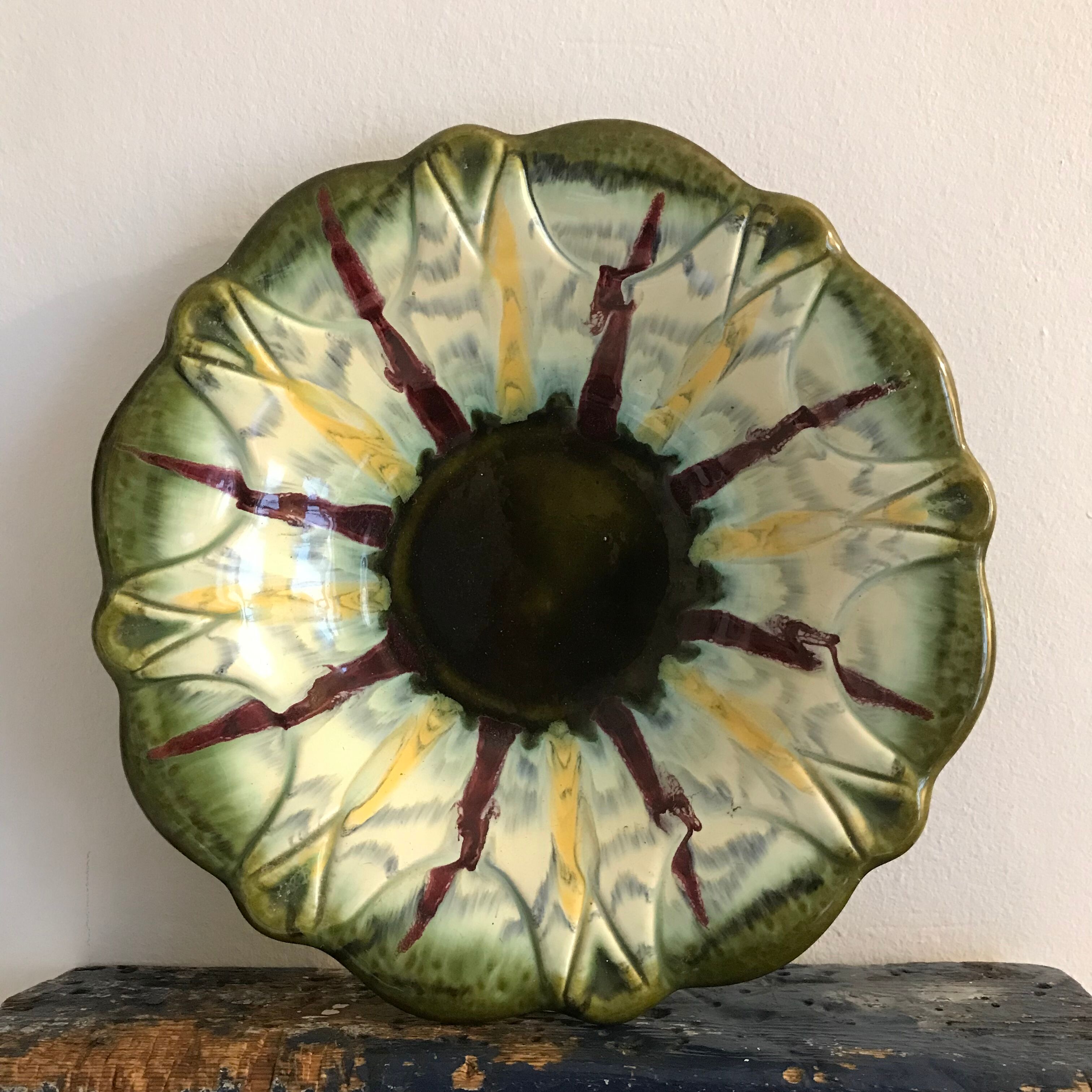 Large flower dish