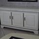 Buffet in cherry wood refurbished by a professional.