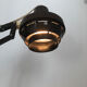Vintage lamp 1960 office architect Ledu chocolate - 52 cm