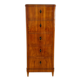 Biedermeier Five-Drawer Chiffonier in Cherry Veneer, South Germany, 1830s