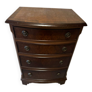Commode en noyer burr - queue