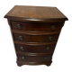Commode en noyer burr avec des joints à queue d'aronde.