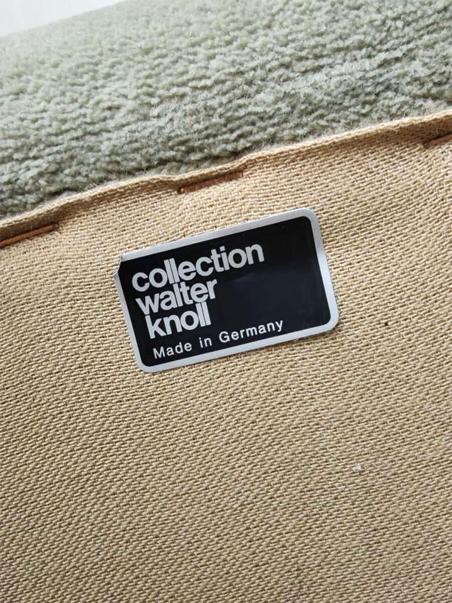 Vintage modular rounded sofa chair Piccolino Walter Knoll