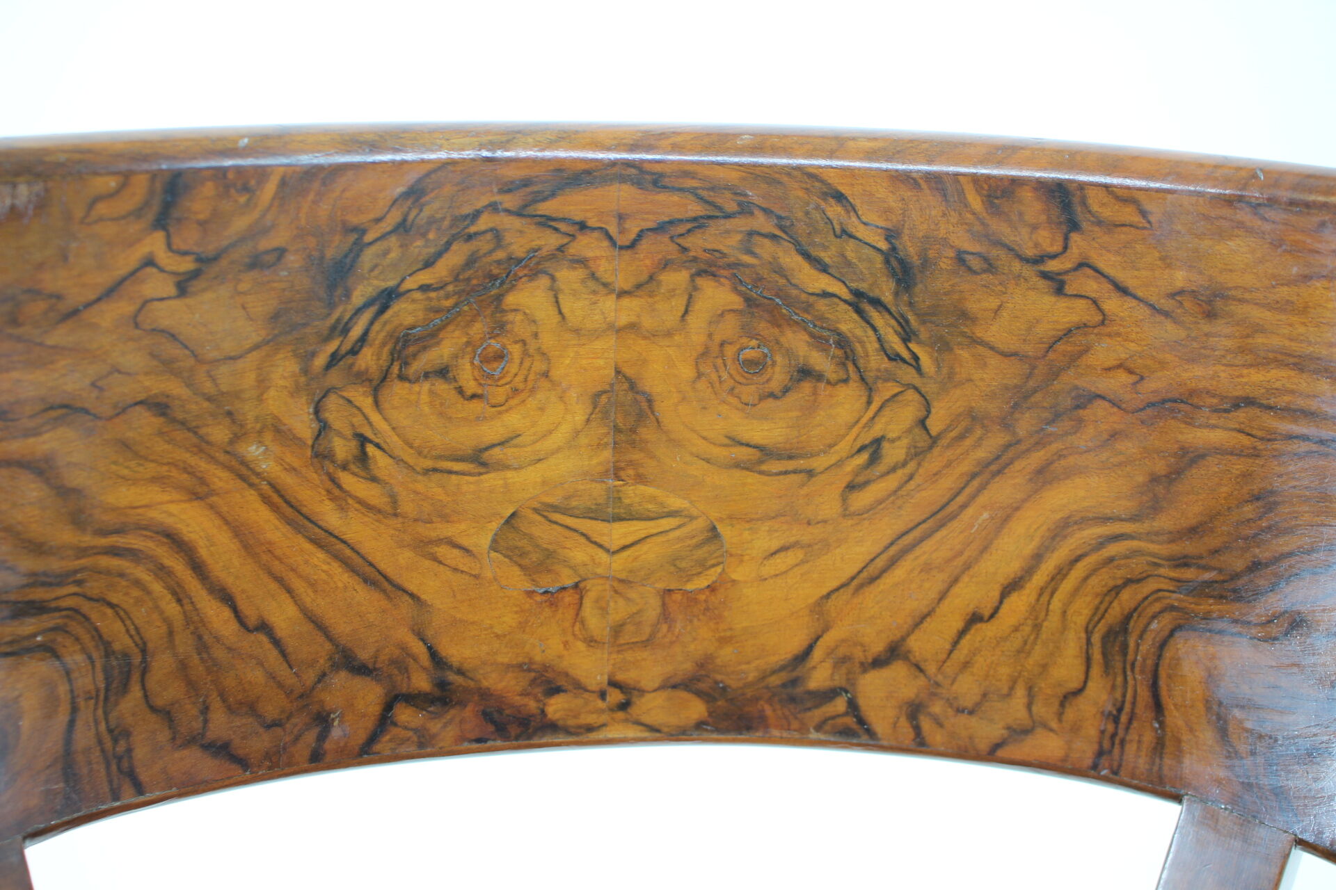 1930s art deco dining chairs in walnut, czechoslovakia