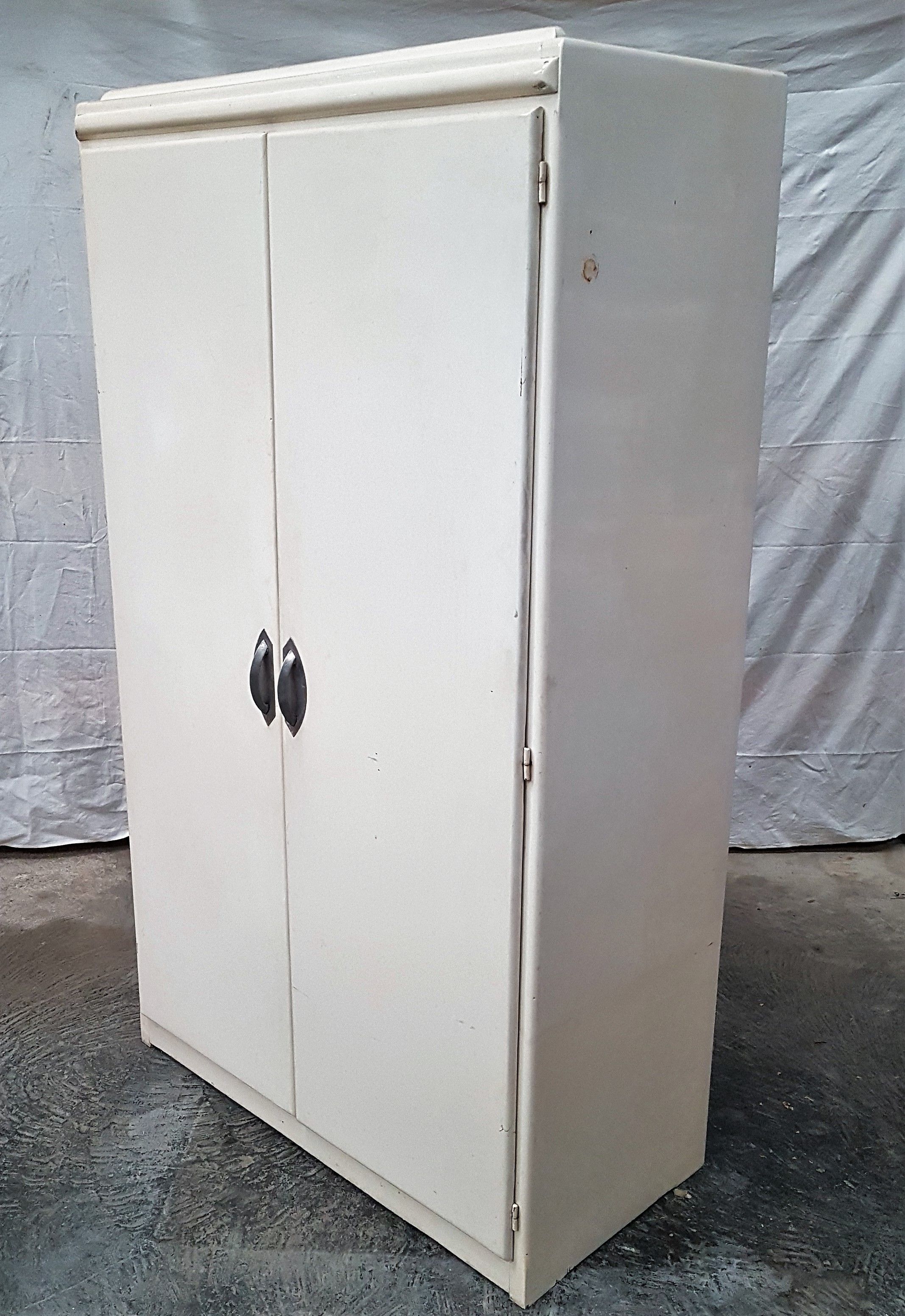 Old wooden kitchen cabinet from the 50s-60s.