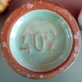 set of three small ceramic vases, West Germany Vintage