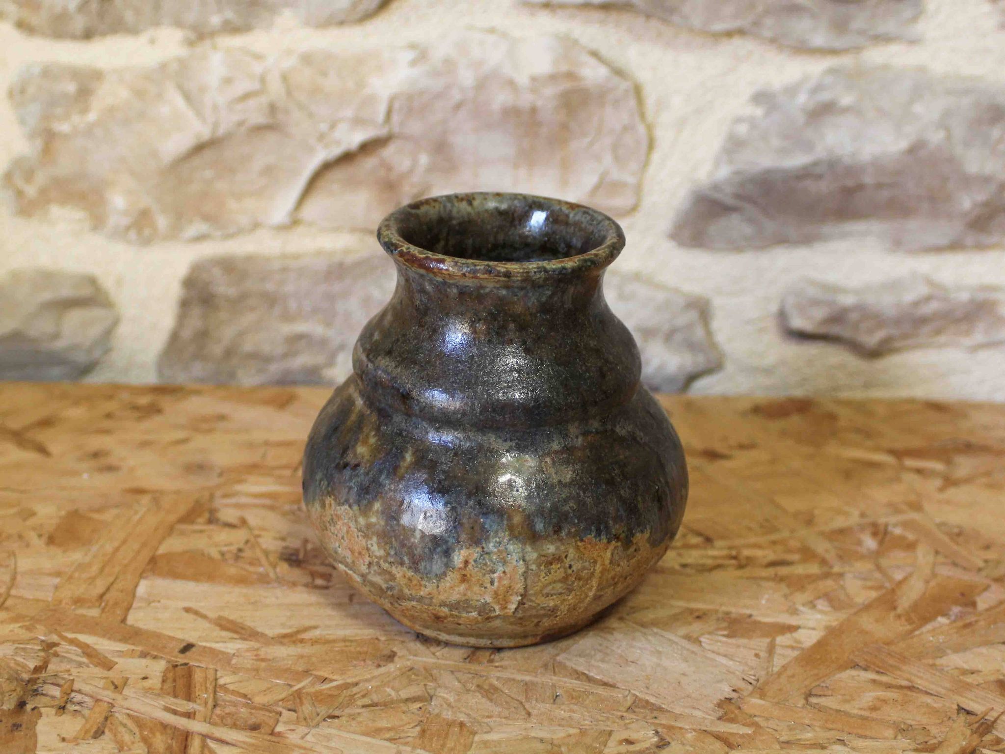 Stoneware vase - Charles Edouard Grégoire - Belgium