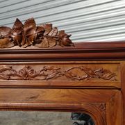 Coiffeuse avec rangements style Louis XVI