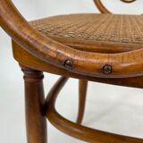 Sculptural bendwood side chair model