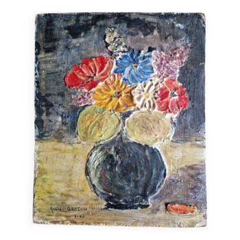 Peinture fleurs