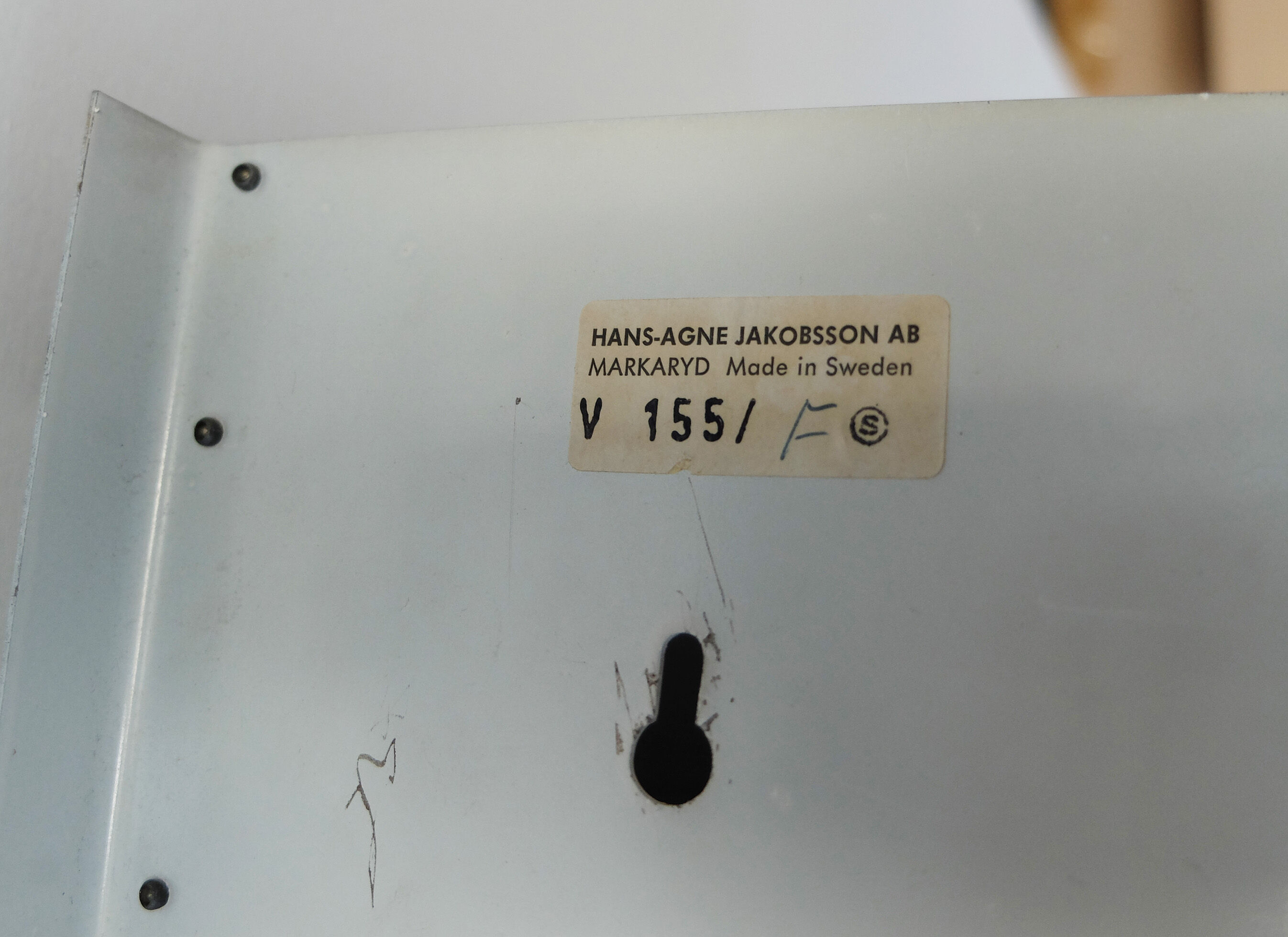 Apply V-155 Hans-Agne Jakobsson AB Markaryd, Sweden, Aluminium