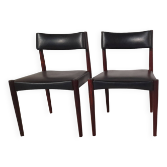 2 chaises scandinave par aksel bender madsen pour Bevenkamp