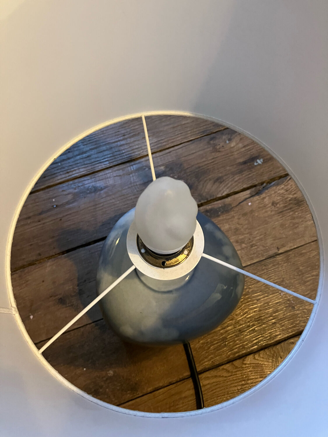 Lampe en céramique de Yves Mohy pour Virebent