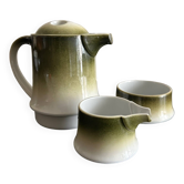 tea or coffee service in porcelain Langenthal, 1970