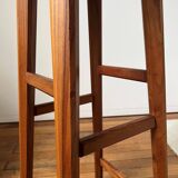 Pierre Chapo bar stool model S01C in elm