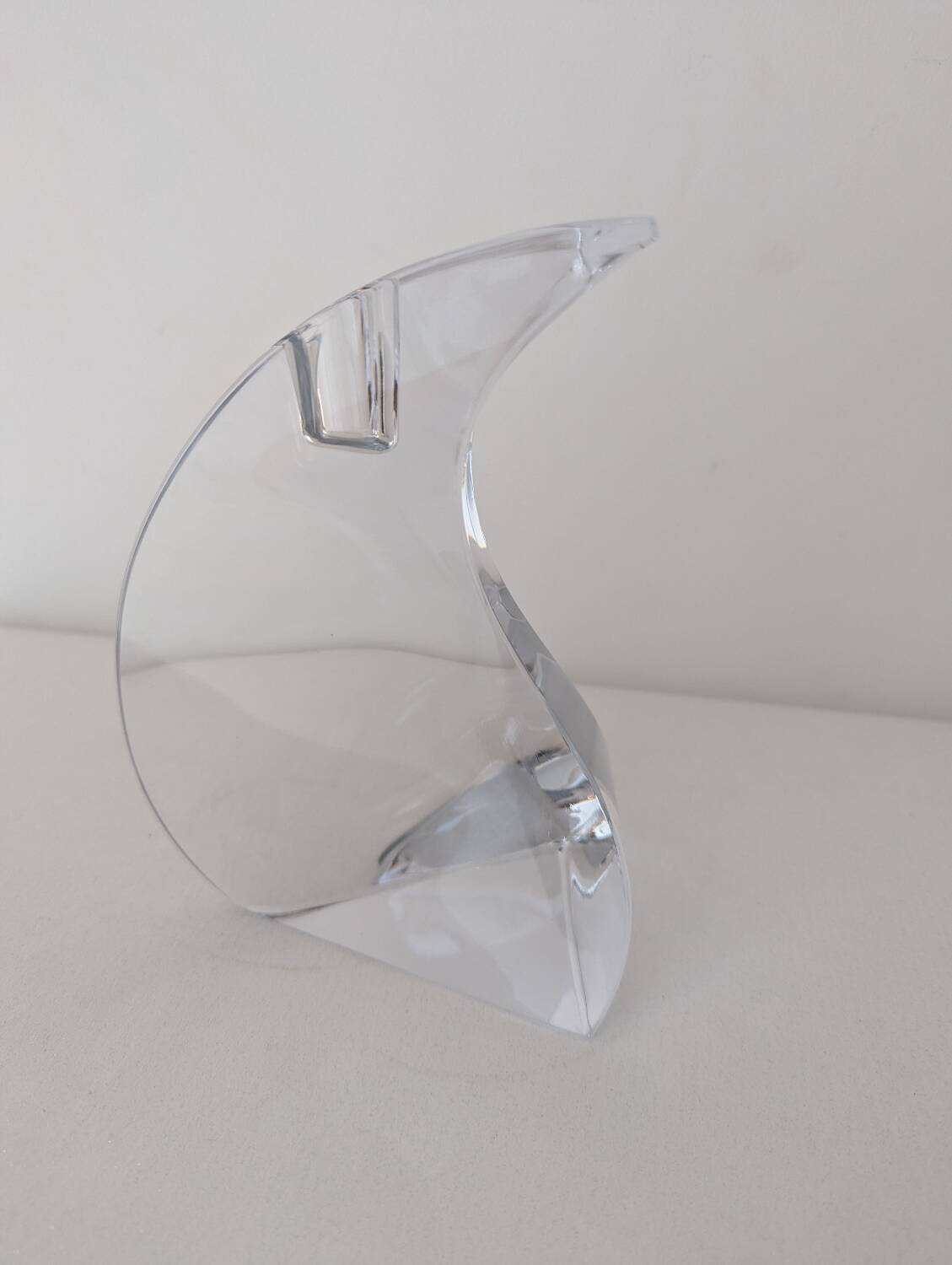 Crystal candle holder