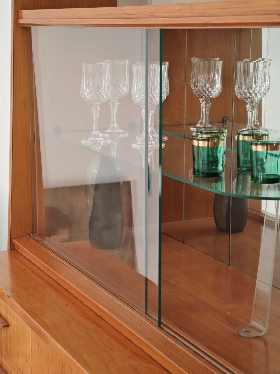 Vintage Czech display cabinet by Frantisek Jirak for Tatra 1960